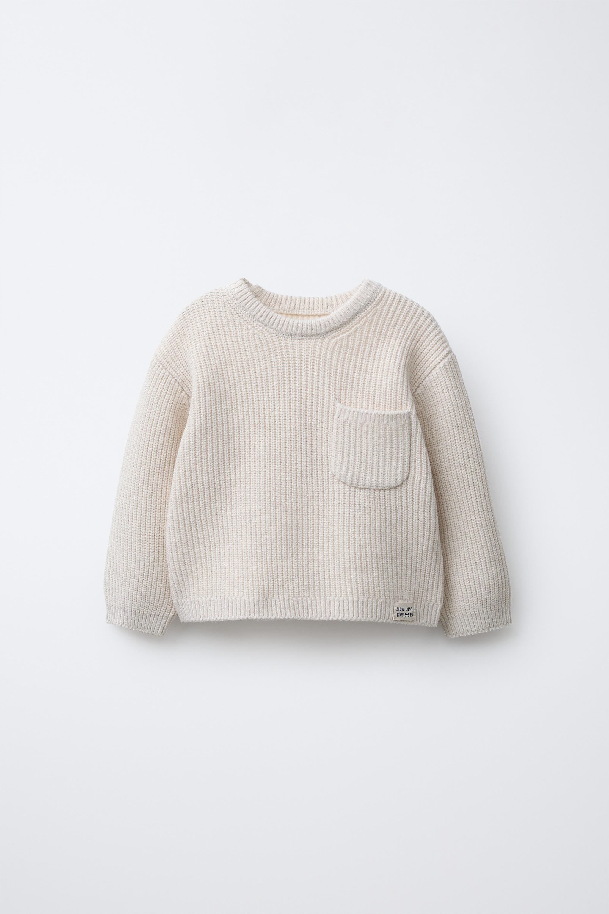 PURL KNIT POCKET JUMPER